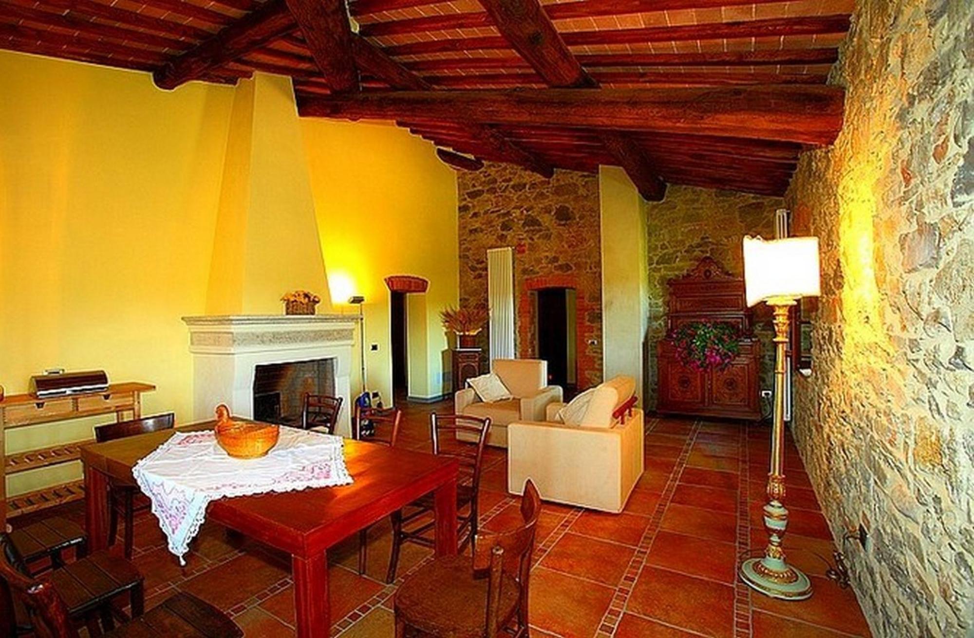 Podere Lucignano Secondo Agriturismo Gaiole in Chianti Rum bild